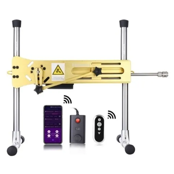 Pro 1 Premium Sex Machine 2.0  Smart App Gold with Dildo and Remote