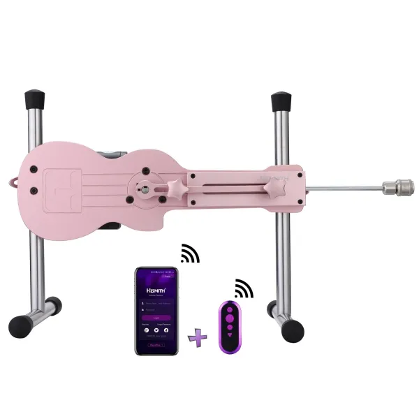 Pro Mini Sex machine Smart App with dildo and remote Pink